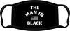 Johnny Cash - Man In Black Masker - Zwart