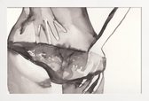 JUNIQE - Poster met houten lijst Ingénue and Nevermind -13x18