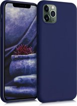 kwmobile telefoonhoesje voor Apple iPhone 11 Pro Max - Hoesje voor smartphone - Back cover in deep ocean