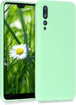 kwmobile telefoonhoesje voor Huawei P20 Pro - Hoesje voor smartphone - Back cover in mat mintgroen