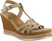 Marco Tozzi dames sandaal Taupe TAUPE 37