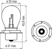 Lamp 12V-15W P26S