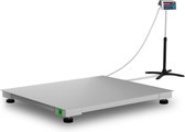 TEM Vloerweegschaal - gekalibreerd - 600 kg / 200 g - 100 x 120 cm - LED