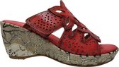 Laura Vita Slipper SL-3036 16-B Rood