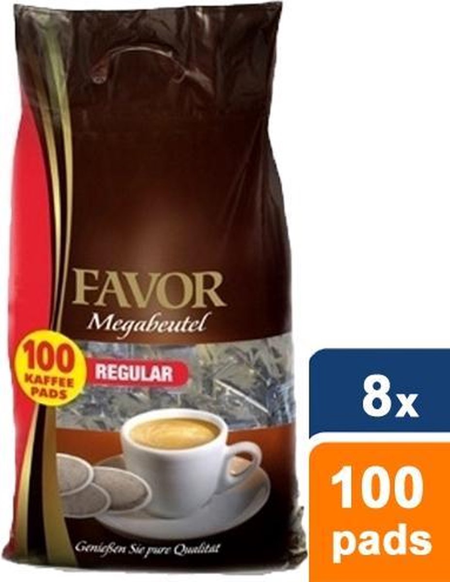 Goedkoopste Favor - Regular Megazak - 8 x 100 pads