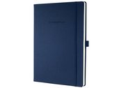*notitieboek Conceptum Pure HCdonkerblauw A4 194blz ruit