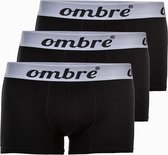 Ombre - Boxershorts - Effen - 3-pak - U06