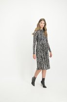 Lofty Manner jurk carola zwart - S