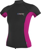 O'Neill - UV-werend T-shirt voor dames - multicolor (zwart, roze) - maat XS