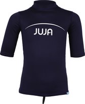 JuJa - UV-zwemshirt korte mouwen kinderen - donkerblauw - maat 170-176cm - UPF50+ - Gemaakt van gerecyclede PET-flessen - UV werende kleding - Duurzame keuze - Geweldige pasvorm