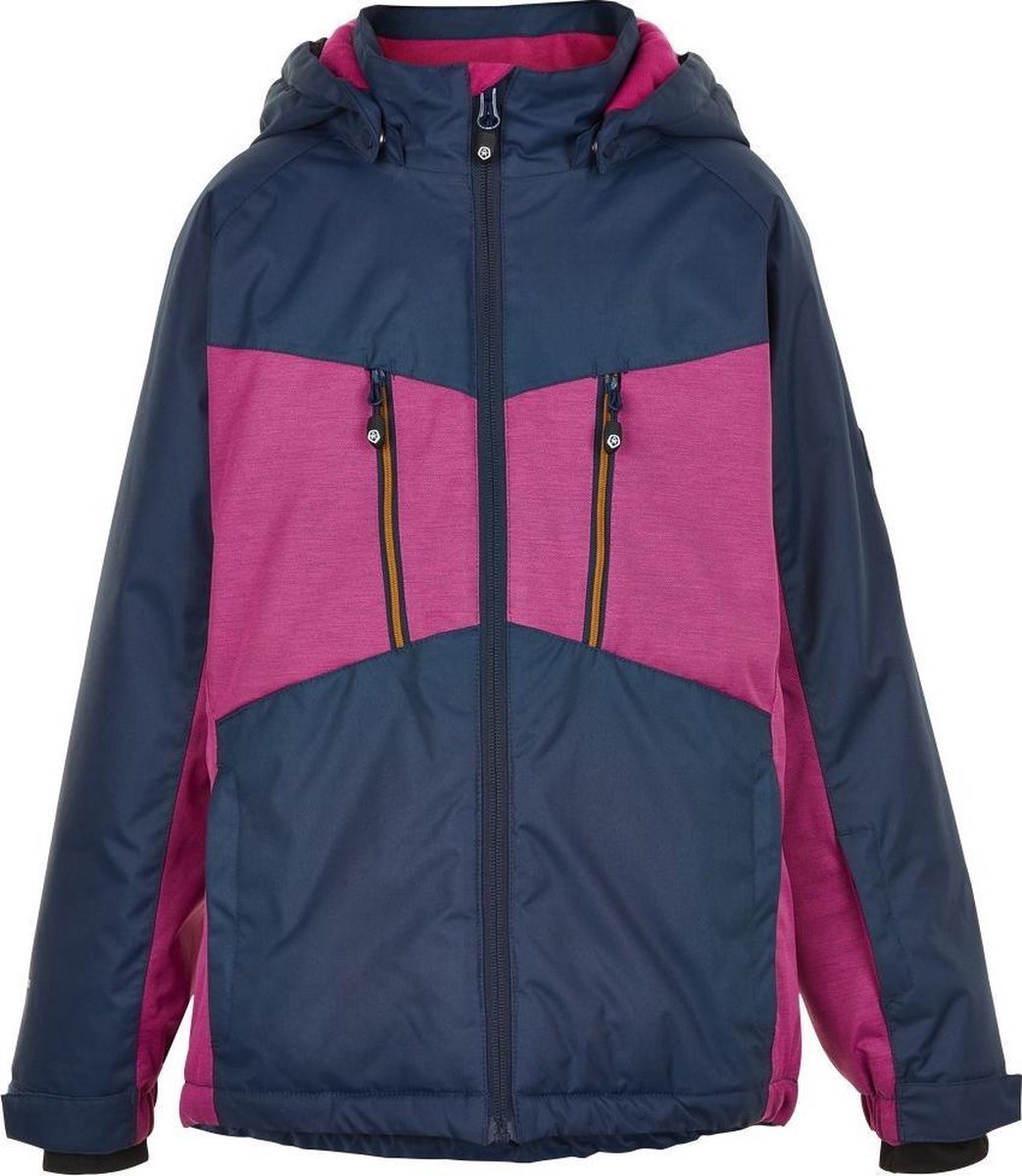 Color Kids - Ski-jas voor meisjes - Melange - Roze - maat 104cm