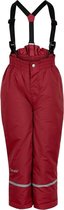 CeLaVi - Skibroek voor kinderen - Solid - Donkerrood - maat 116cm