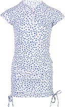 Snapper Rock - UV Zwemjurk voor meisjes - Cheetah Spot - Wit/Blauw