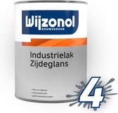 Wijzonol Industrielak Zijdeglans 1 liter  - RAL 9010