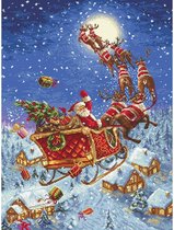 Leti Stitch The Reindeers on its Way! borduren (pakket)