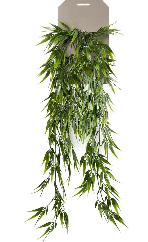 Plante artificielle suspendue bambou 75cm