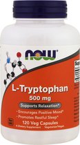 L-Tryptophan 500 mg - 120 veggie caps