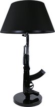Tafellamp Vloerlamp AK-47 Gun Lamp Zwart