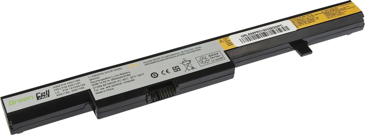 Batterie 14.4V 2600mAh Compatible Lenovo B50, B40, E40, E50, N40, N50 - Remplacement L13L4A01, L13M4A01 - FESTAS - 7
