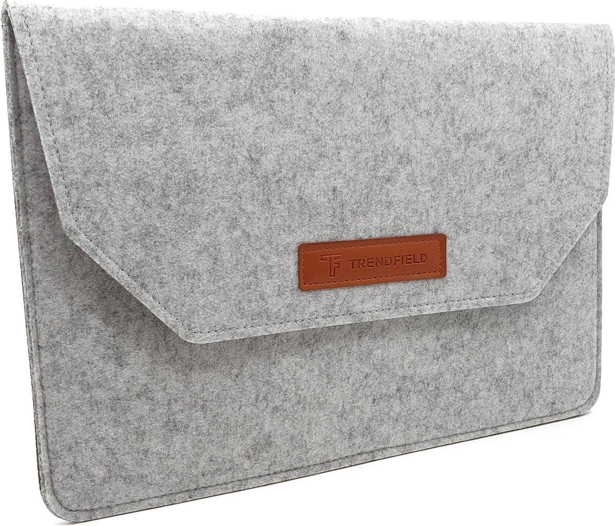 Trendfield Laptophoes 14 Inch Sleeve Vilten Laptop Hoes Case Vilt