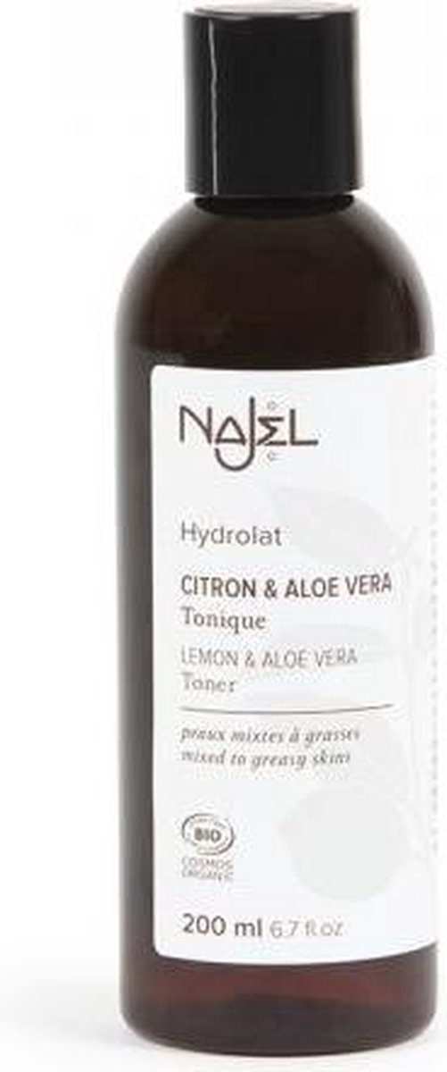 Citroen & Aloë vera hydrolaat, Najel, 200 ml