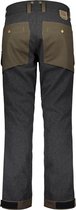 Kare Wollen Broek - Dark Grey / Dark Olive - Maat 54