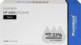 PrintAbout HP 646X (CE264X) toner zwart