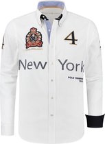 Overhemd Polosport New York, wit