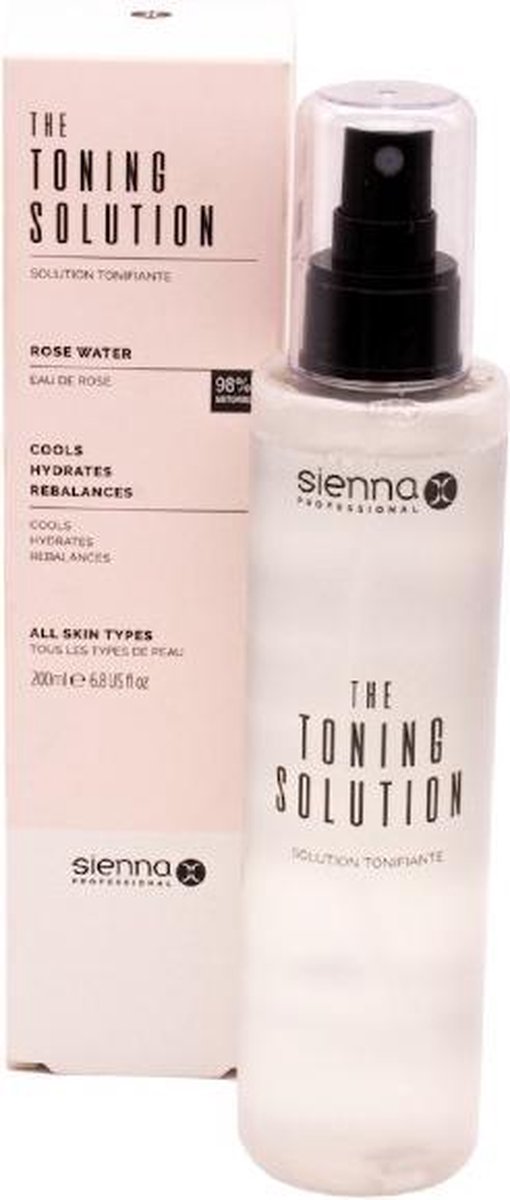 Sienna-x Reinigingslotion Toning Solution Dames 200 Ml