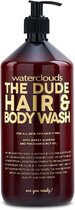 Waterclouds The Dude Hair & Body Wash -1000ml - vrouwen - Voor