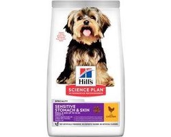 Hill's Canine Adult Sensitive Stomach & Skin Small & Mini Kip - - 6 kg