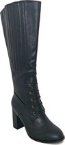 Roscoe Boots Black . Boots Dames - Laarzen Dames