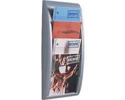 Paperflow Quick Blick 4061-35 Folderhouder Aluminium DIN A4 1 stuk(s) Aantal vakken: 4 (b x h x d) 290 x 650 x 95 mm