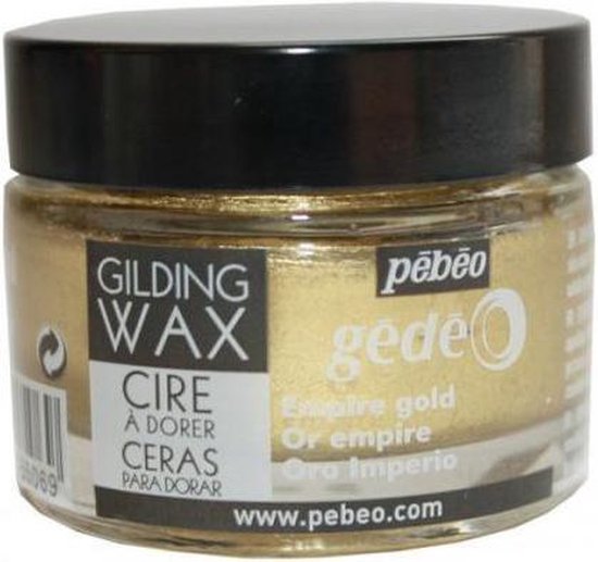 Foto: Gilding wax p beo 30 ml kleur empire gold