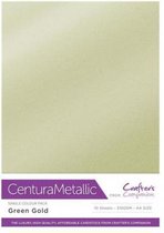 Crafter's Companion Centura Metallic Green gold