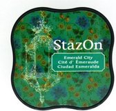 Tsukineko StazOn Midi Inkpad - Emerald city