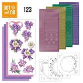 Dot and Do 123 - Paarse Bloemen