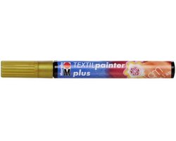 Textil painter - plus punt 3 mm - Goud
