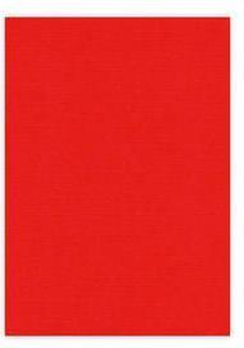 Linnenkarton - A5 - Rood