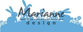 Marianne Design Creatables snij en embosstencil - Paashaas rand