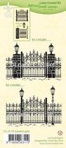 LeCrea - Combi clear stamp Garden gate 55.3110