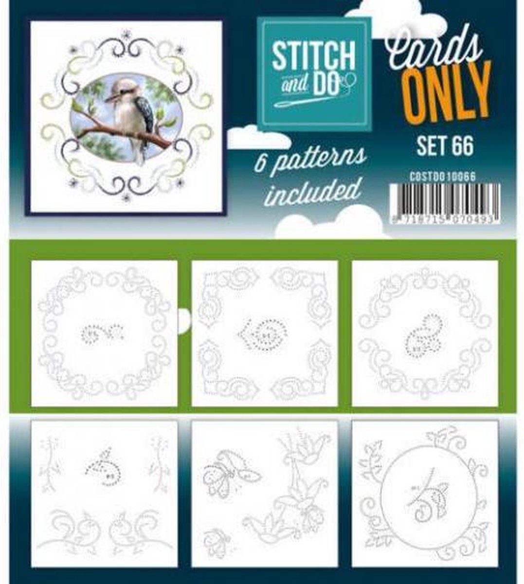 Nr. 66 4K Cards Only Stitch and Do