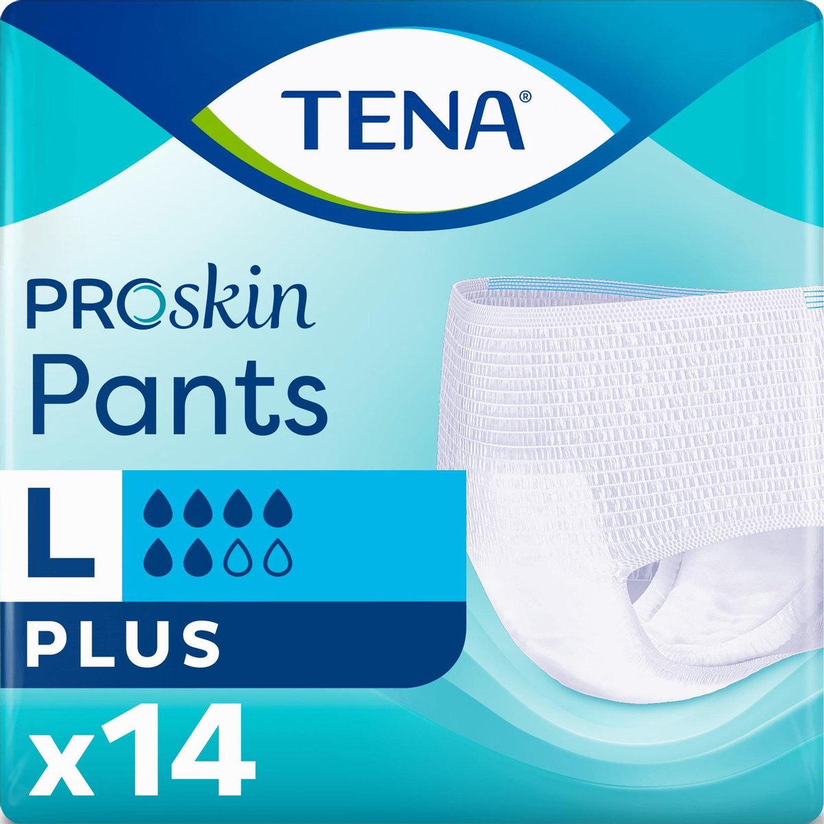 Goedkoopste Tena Pants Plus L Incontinentie - 14 stuks - Incontinentie-inlegkruisjes