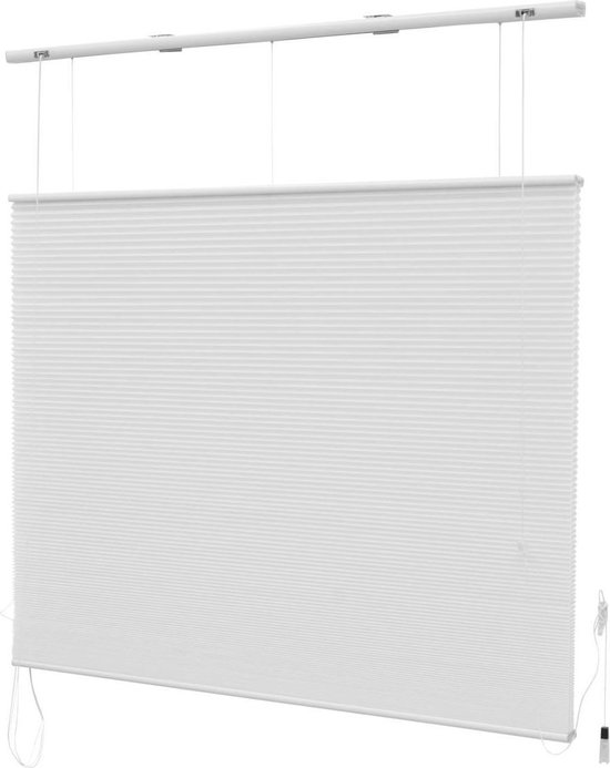 Intensions Exclusive - Plissegordijn - TDBU - Dubbel - Uni Off White -  100x175cm