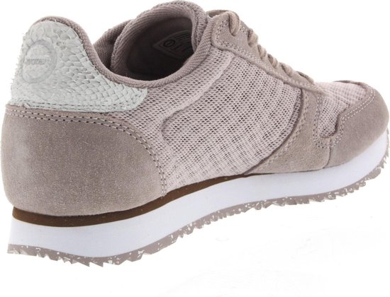 Woden Dames Ydun Suède Mesh II Sneakers 306 Stoftige Olijf