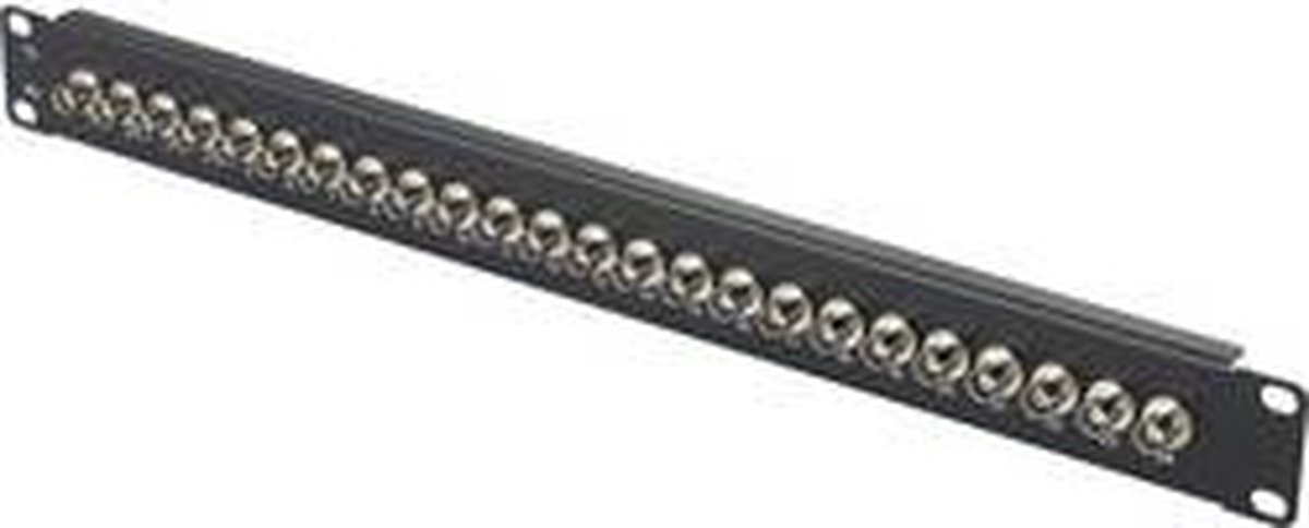 Renkforce 24 poorten BNC-patchpaneel 483 mm (19) 1 HE Ingericht