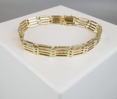 Geel gouden occasion armband