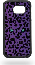 Leopards turqoise eyes Telefoonhoesje - Samsung Galaxy S6