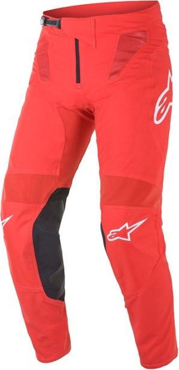 Alpinestars Supertech Blaze Bright Red Motorcycle Pants 28