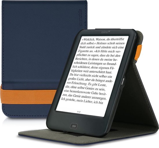 Protection du lecteur E-Book Tolino shine 4 Bleu - Accessoires